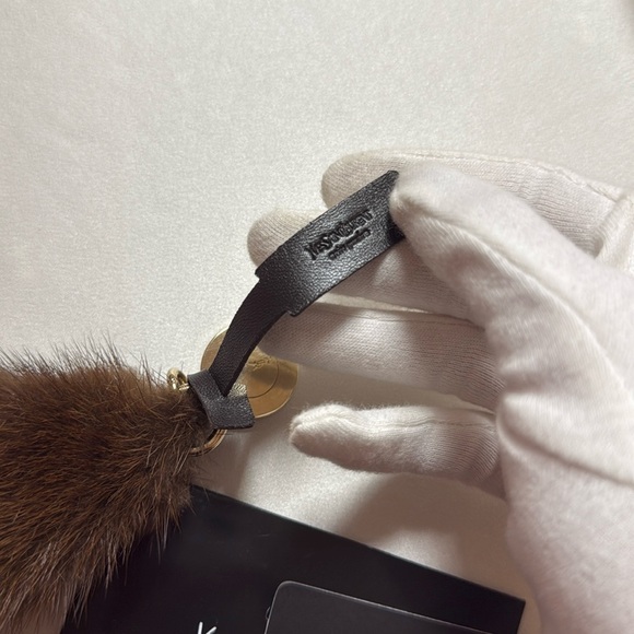 Yves Saint Laurent YSL Mink Fur Bracelet Bag Charm - Picture 11 of 11